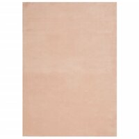 Vloerkleed HUARTE laagpolig zacht wasbaar 140x200 cm roze 8721012227545 2