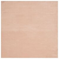 Vloerkleed HUARTE laagpolig zacht wasbaar 160x160 cm roze 8721012227552 2