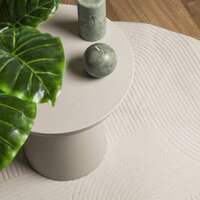 Vloerkleed IZA laagpolig Scandinavisch &Oslash; 100 cm cr&egrave;mekleurig 8721012230477 7