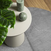 Vloerkleed IZA laagpolig Scandinavisch &Oslash; 100 cm grijs 8721012230590 7