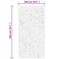 Vloerkleed OVIEDO laagpolig 100x200 cm cr&egrave;mekleurig 8721012231115 10