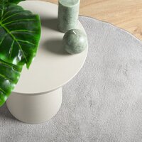 Vloerkleed OVIEDO laagpolig &Oslash; 100 cm grijs 8721012231450 7