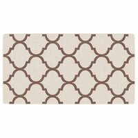 Vloerkleed voor binnen buiten laagpolig 80x150 cm meerkleurig 8721102649493 2