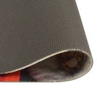 Keukenmat wasbaar wijn- en dinerprint 60x180 cm fluweel 8720845917746 3