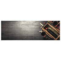 Keukenmat wasbaar wijnflesprint 60x180 cm fluweel 8721012918795 2