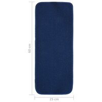 Trapmatten 15 st anti-slip rechthoekig 60x25 cm marineblauw 8720286849132 6