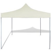 Partytent inklapbaar 3x3 m cr&egrave;me 8718475912361 2