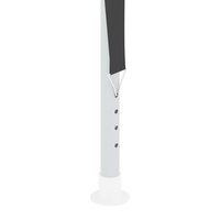 Partytent met wanden professioneel 90 g/m&sup2; 2,5x2,5 m antraciet 8719883767765 7