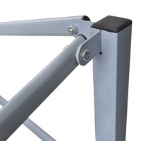 Partytent professioneel inklapbaar 2x2 m staal cr&egrave;me 8719883800325 7