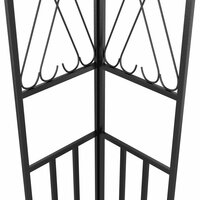 Prieel met LED-lichtslinger 3x3 m stof cr&egrave;mekleurig 8720286365908 6