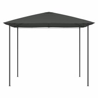 Prieel 160 g/m&sup2; 3x3x2,6 m antracietkleurig 8720286184455 2