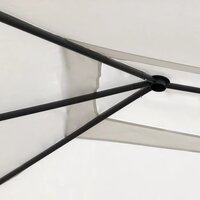 Prieel met paalhoezen 160 g/m&sup2; 3x4x2,6 m cr&egrave;mekleurig 8720286184462 3