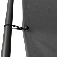 Prieel 4x4 m 180 g/m&sup2; stof en staal antracietkleurig 8720845729042 5