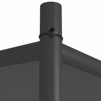 Prieel 4x4 m 180 g/m&sup2; stof en staal antracietkleurig 8720845729042 6