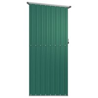 Tuinschuur 180,5x97x209,5 cm gegalvaniseerd staal groen 8720286512722 5