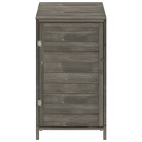 Tuinschuur 55x52x112 cm massief vurenhout antracietkleurig 8720286996416 3