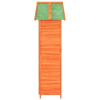 Tuinschuur 89x52,5x175 cm massief grenenhout bruin 8720845798178 6