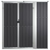 Tuinschuur 161x89x161 cm gegalvaniseerd staal antracietkleurig 8720286512869 3