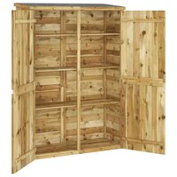 Tuinschuur 123x45x171 cm ge&iuml;mpregneerd massief grenenhout 8720286830130 4