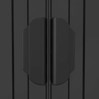 Tuinschuur 192x108x223 cm gegalvaniseerd staal antracietkleurig 8720287178200 7