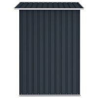 Tuinschuur 205x129x183 cm gegalvaniseerd staal antraciet 8719883811499 4