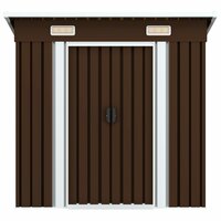 Tuinberging 194x121x181 cm staal bruin 8719883756691 2