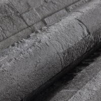 Behang 3D steen-look zwart 8720845942915 6