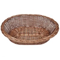 Hondenmand/huisdierenbed 70 cm natuurlijk wilgen 3
