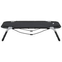 Hondenmand inklapbaar oxford stof en staal antracietkleurig 5