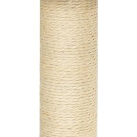 Kattenmeubel met sisal krabpalen 92 cm cr&egrave;mekleurig 8