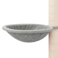 Kattenmeubel met sisal krabpalen 94,5 cm lichtgrijs 6