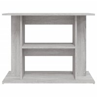 Aquariumstandaard 80x35x60 cm bewerkt hout grijs sonoma 4