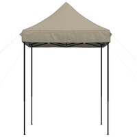 Partytent inklapbaar pop-up 200x200x306 cm taupe 3