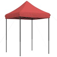 Partytent inklapbaar pop-up 200x200x306 cm bordeauxrood 2