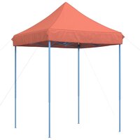 Partytent inklapbaar pop-up 200x200x306 cm terracotta 2