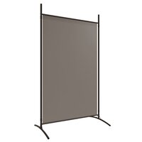 Kamerscherm met 4 panelen 346x180 cm stof antracietkleurig 6