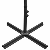 Zweefparasol 3 m blauw 6