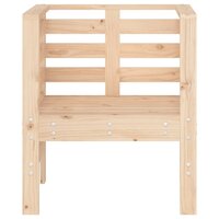 Tuinstoelen 2 st 61,5x53x71 cm massief grenenhout 5