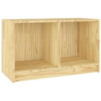 Tv-meubel 70x33x42 cm massief grenenhout 2