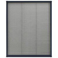 Raamhor pliss&eacute; 60x80 cm aluminium antracietkleurig 5
