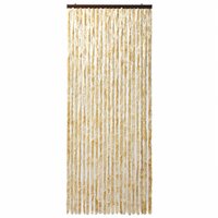 Vliegengordijn 100x200 cm chenille beige 3
