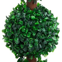 Kunstplant met pot buxus bolvorming 90 cm groen 2