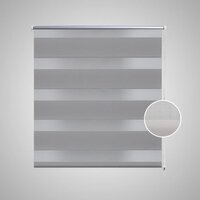 Duo rolgordijn 120 x 230 cm grijs 3