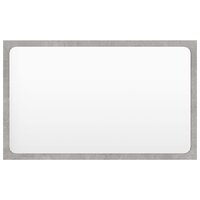 Badkamermeubelset bewerkt hout betongrijs 8