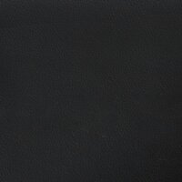 Hoofdbordkussen 140 cm kunstleer zwart en wit 8