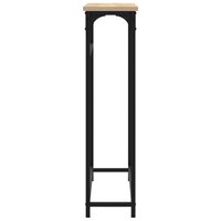 Wandtafel 75x19,5x75 cm bewerkt hout sonoma eikenkleurig 5