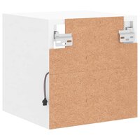 Tv-meubel met LED-verlichting 30x28,5x30 cm wit 10