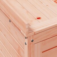 Oppottafel met schappen 82,5x50x86,5 cm massief douglashout 8