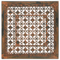 Plantenstandaardset vintage stijl metaal roestkleur 3-delig 5