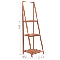 Plantenstandaard 45x40x145 cm cederhout 8